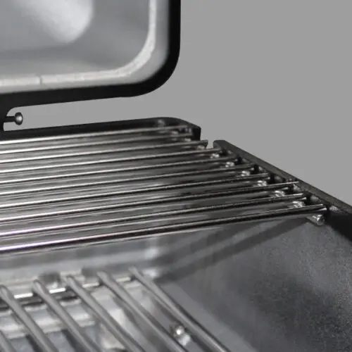 Stainless-steel drop-in warming rack